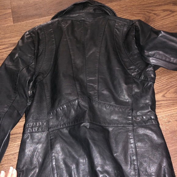 Real leather jacket - Picture 5 of 5